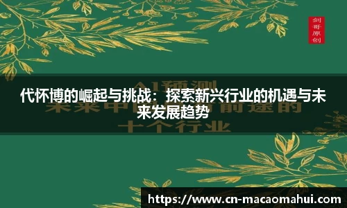 代怀博的崛起与挑战：探索新兴行业的机遇与未来发展趋势